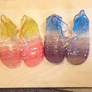 Girls jelly sandals